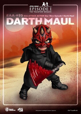 BEAST KINGDOM EGG ATTACK STAR WARS Darth Maul EAA-095 16cm