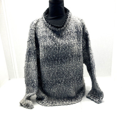 Mexx Sweater Womens Small Gray Black White Blend from UK