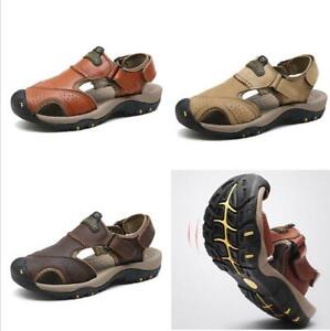 mens closed toe beach sandals