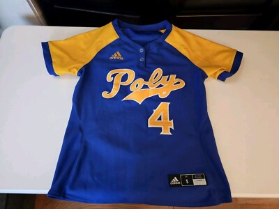 Polytechnic Poly High School Los Angeles Arleta CA. Adidas Baseball Jersey Sz S