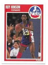 ROY HINSON 1989-90 FLEER CARD NM-MT+ CONDITION