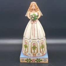 Jim Shore Heartwood Creek Figure From This Day Forward Bride 4007235