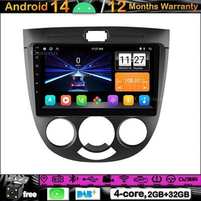 9''Android 14 Car Radio Stereo GPS Navi for Chevrolet Lacetti OPTRA BUICK EXCELLE