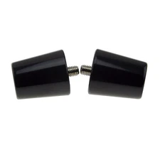 Weight Reducing Black For Kawasaki Ninja Anti Vibration Handle Bar End Stop