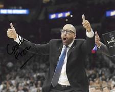David Fizdale Memphis Grizzlies Signed Autographed Basketball 8X10 Photo.