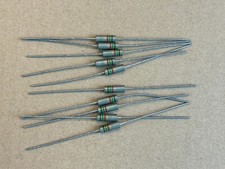 Lot of 10 NOS IRC 1.5k ohm 5 1/2 watt 1/2W Carbon Comp Resistors TEST GOOD Qty