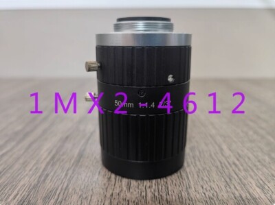 1pc used industrial lens 50mm F1.4 2/3 #F22