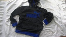 puma boys logo fleece hoodie