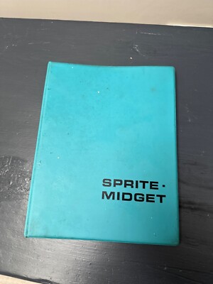 MG Sprite Midget Mk II III IV Werks Werkstatthandbuch bis 1972