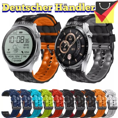 Premium Silikon Armband 22mm für Xiaomi, Amazfit, Garmin, Huawei, Samsung strap