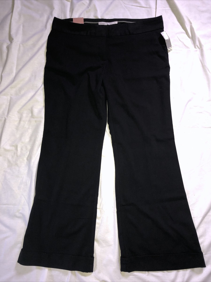 old navy black dress pants Old Navy classic straight black dress pants