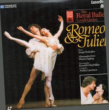 Kenneth MacMillan: Romeo  Juliet-The Royal Ballet: Laserdisc