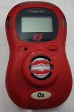 Scott Safety Protege ZM Single Gas O2 Monitor (High Vis Red) - 096-3459-03