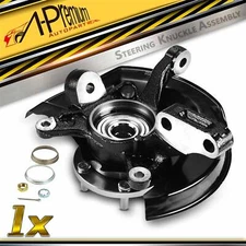 A-Premium Front Left Wheel Bearing Hub & Steering Knuckle Kit for Toyota Camry