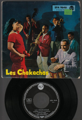   EP 1959 Les Chakachas - Guapacha / Arriba La Conga RCA EPA 9646 RE s7 VG++  