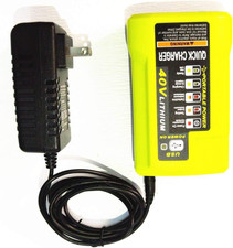 OP403 40V Lithium Battery Charger Replace Ryobi OP403 OP404 W/USB Plug in to Cha