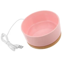  Constant Temperature Heating Cat Bowl Heated Pet for Cats Water Outdoor