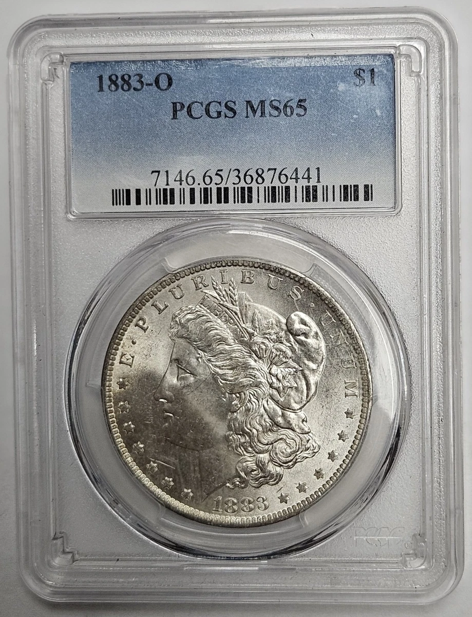 New Orleans Grade MS 65 1883 Year Morgan US Dollars (1878-1921