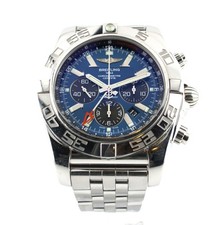 Breitling Stainless Steel Automatic 47mm Chronomat Pilots GMT Ref: AB0410