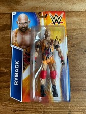 WWE 49 Superstar #25 Ryback Action Figure Mattel 2014 Signed by Ryback A3