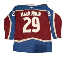 Nathan MacKinnon Colorado Avalanche Jersey Size 52
