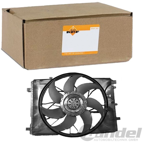 Nrf LÜFter Motor KÜHlerlÜFter 400W FüR MERCEDES-BENZ A-KLASSE B-KLASSE Cla-image