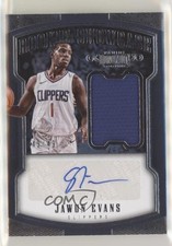 2017-18 Panini Dominion Rookie Showcase Jersey Autos 49/49 Jawun Evans Auto 1s6