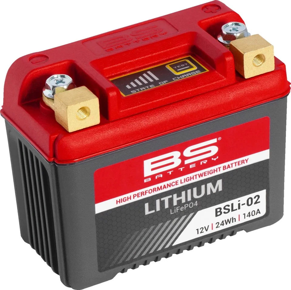 BS Battery Lithium Ionen Batterie für KTM EXC EXC-F SX SX-F LiFePO4 BSLI-02