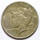 1926-D $1 Peace Silver Dollar - RAW - Better Date Denver Mint Coin