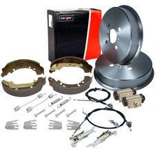 MAXGEAR Bremstrommel Bremsbacken Nachsteller Rep-Satz Hinten für TOYOTA YARIS P9