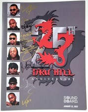 Dru Hill hand SIGNED 25th Anniversary Concert Photo COA Autograph SisQo Scola +5