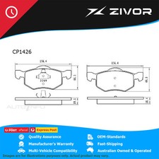 PREMIER Ceramic DB1426 Brake Pads For FORD ESCAPE LIMITED BA, ZA, ZB #CP1426