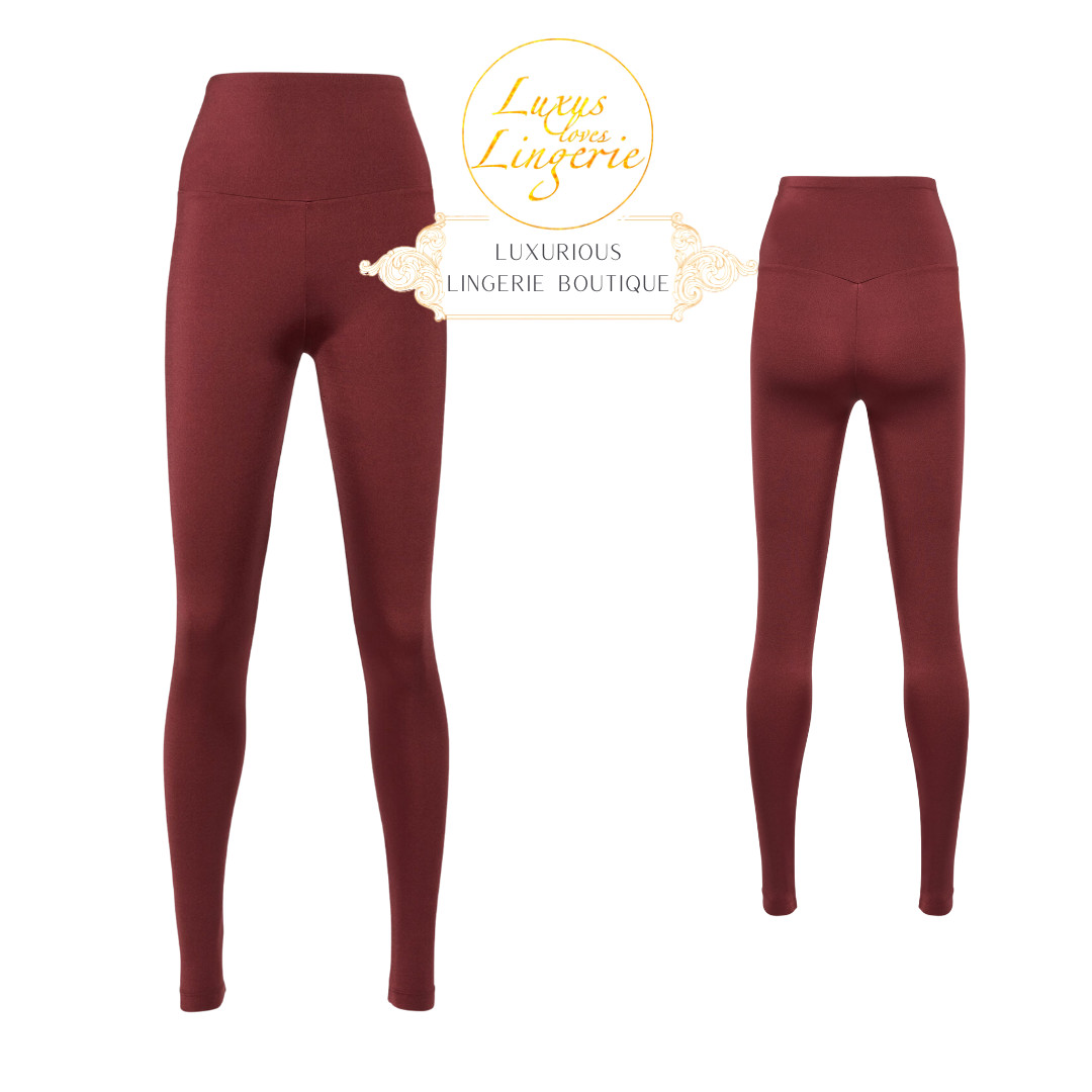 The Workout Leggings by Wolford L Port Royale Sport Pants Yoga Elastic Gloss