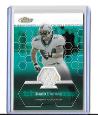 ZACH THOMAS  2003  Finest  REFRACTOR  w/Jersey  #/d 199  Mint  HOF