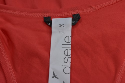 Oiselle Essential Bird Racerback Tank Alpenglow Womens Size 4 Feather Arrow NWT - Picture 7 of 14