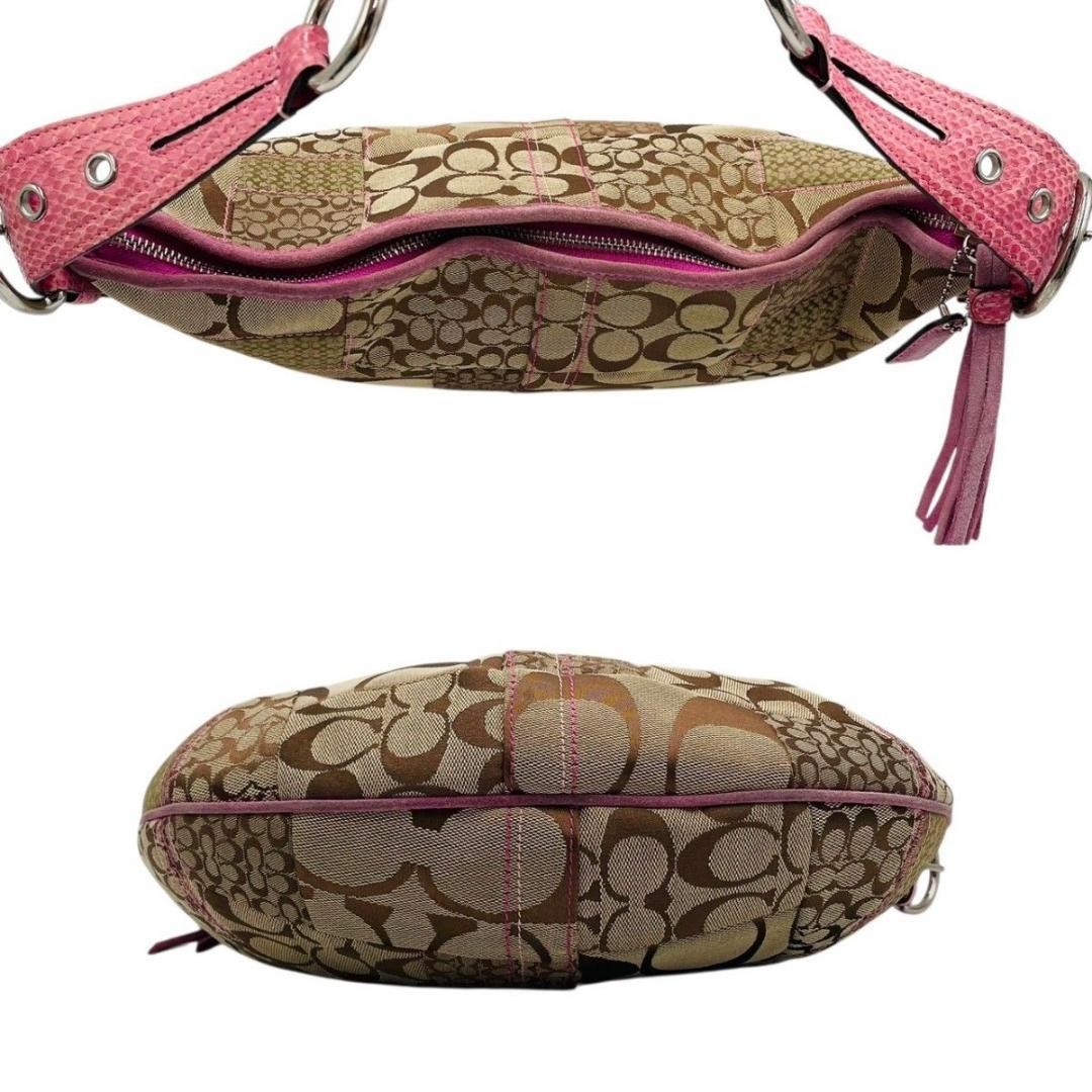 Coach Shoulder Bag One Shoulder Patchwork Signatu… - image 5