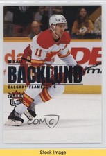 2023-24 Upper Deck Fleer Ultra Silver Foil Mikael Backlund #19 READ z6b