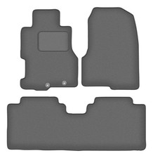 Tappetini in velluto Grafite per Honda Civic VII 2001-2007 Set da 3 pezzi