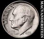 1955 Roosevelt Dime- Silver- Choice Gem Brilliant Uncirculated No Reserve #J8981
