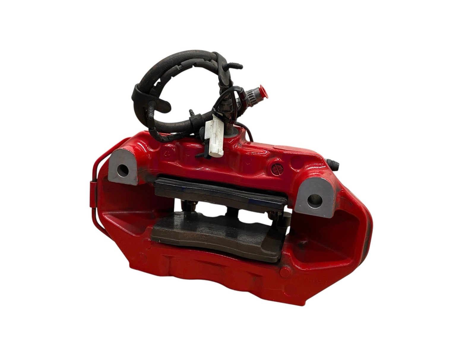2017-2023 ASTON MARTIN DB11 V8 RIGHT REAR BREMBO BRAKE CALIPER RED *SCRATCHED*