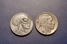 1937-S Alien Hobo Nickel (real buffalo nickel planchet)