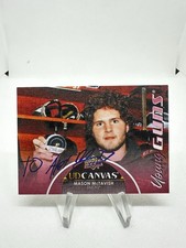 Mason McTavish Signed Autograph 2021-22 Upper Deck Young Guns Canvas Card #C229