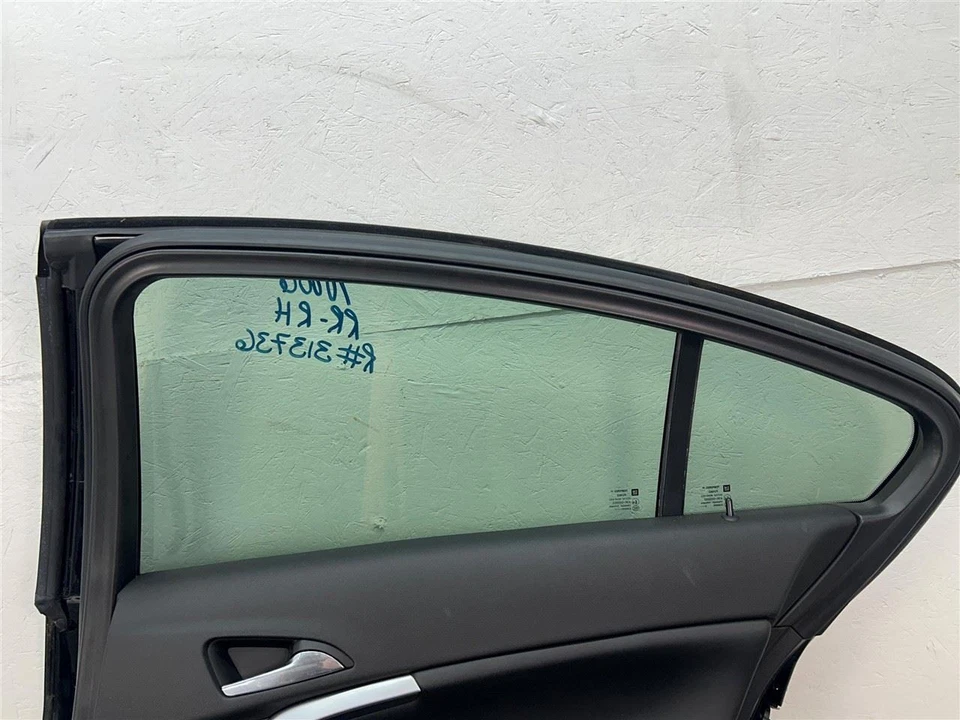 2011-2017 Buick Regal Passenger Rear Side Door PC-GB8 Black OEM - Изображение 2 из 4