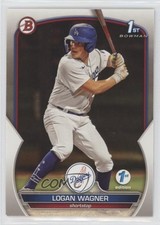 2023 Bowman 1st Edition Logan Wagner #BPPF-36 6j0