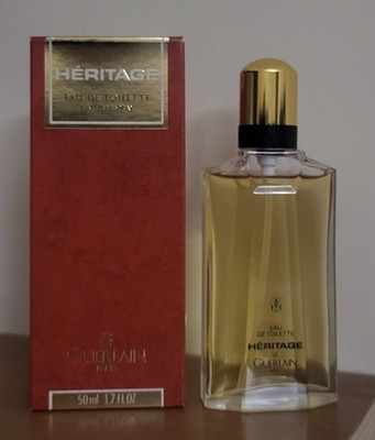 HERITAGE Herren Parfum 50 ML Eau De Toilette SPRAY Vintage Neu aus Shop