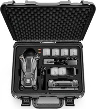 Waterproof Hard Carrying Case for DJI Mavic 4 Pro Drone, Creator Combo,Case Only