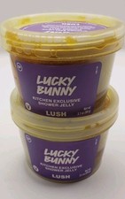 2 Lush Kitchen LUCKY BUNNY Shower Jelly New Easter 3.1 Oz Each