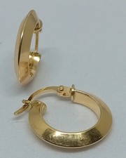 Orecchini ORO GIALLO a forma di Cerchio  ORO 18KT 750% 