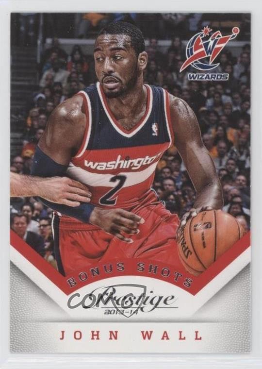 2013-14 Panini Prestige Silver Bonus Shots John Wall #80 yv5
