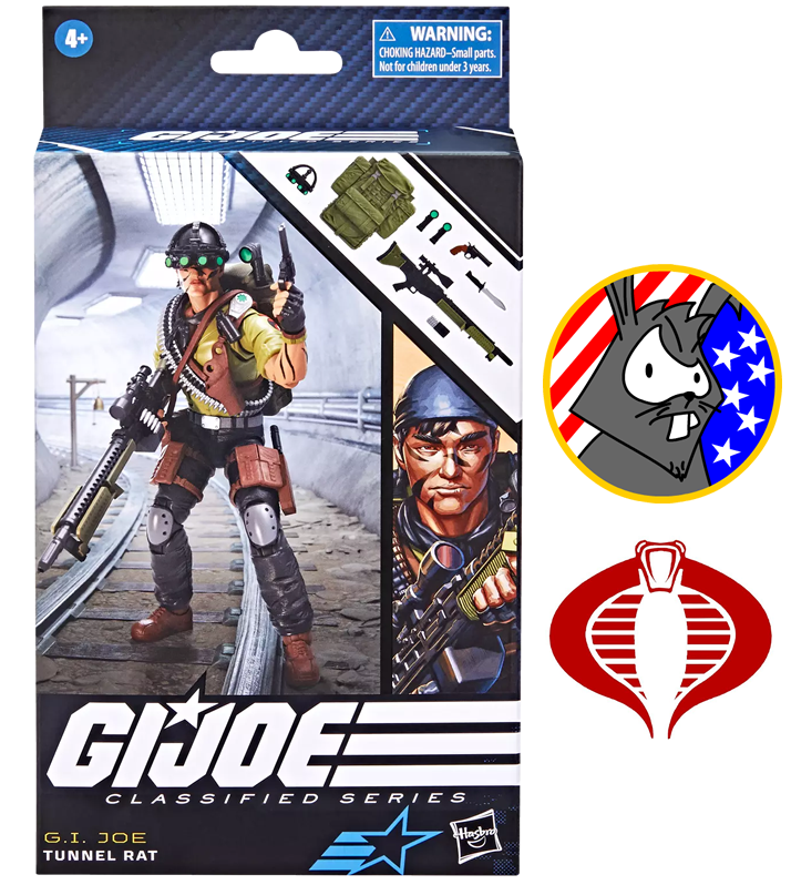 Tunnel Rat - GI JOE Classified Series - 6inch Hasbro Figure